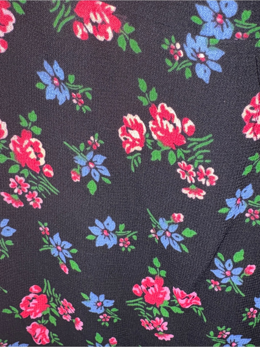 Reformation Everleigh Dress M Medium Black Floral Wrap Mini Dress - Picture 6 of 9